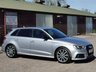 USED 2018 18 AUDI A3 1.5 TFSI CoD Black Edition Sportback 5dr Petrol S Tronic Euro 6 (s/s) (150 ps) 6x AUDI SERVICES & JUST 2 OWNERS!