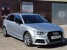 USED 2018 18 AUDI A3 1.5 TFSI CoD Black Edition Sportback 5dr Petrol S Tronic Euro 6 (s/s) (150 ps) 6x AUDI SERVICES & JUST 2 OWNERS!