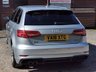 USED 2018 18 AUDI A3 1.5 TFSI CoD Black Edition Sportback 5dr Petrol S Tronic Euro 6 (s/s) (150 ps) 6x AUDI SERVICES & JUST 2 OWNERS!
