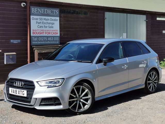 2018 18 Audi A3 1.5 TFSI CoD Black Edition Sportback 5dr Petrol S Tronic Euro 6 (s/s) (150 ps)