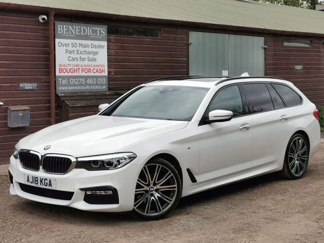 2018 18 BMW 5 Series 2.0 520d M Sport Touring 5dr Diesel Auto Euro 6 (s/s) (190 ps)