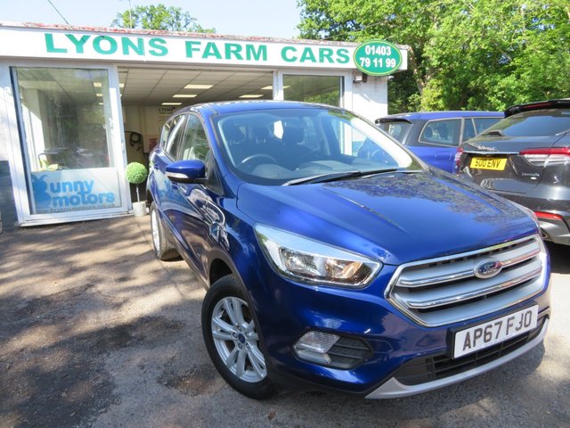 2018 67 Ford Kuga 1.5T EcoBoost Zetec SUV 5dr Petrol Automatic All Wheel Drive Euro 6 (s/s) (182 ps) Automatic All Wheel Drive