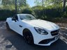 USED 2017 67 MERCEDES-BENZ SLC 1.6 SLC180 AMG Line Convertible 2dr Petrol G-Tronic-2 OWNER CAR FINISHED IN POLAR WHITE WITH TWO TONE NAPPA LEATHER-ADVANCED PARKING GUIDANCE-SPORTS SUSPENSION-DAB RADIO-HEATED SEAT-CRUISE CONTROL-BLUETOOTH-LED HEADLIGHTS-18