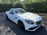 USED 2017 67 MERCEDES-BENZ SLC 1.6 SLC180 AMG Line Convertible 2dr Petrol G-Tronic-2 OWNER CAR FINISHED IN POLAR WHITE WITH TWO TONE NAPPA LEATHER-ADVANCED PARKING GUIDANCE-SPORTS SUSPENSION-DAB RADIO-HEATED SEAT-CRUISE CONTROL-BLUETOOTH-LED HEADLIGHTS-18