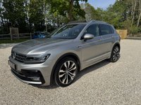 USED 2018 18 VOLKSWAGEN TIGUAN 2.0 TDI R-Line SUV 5dr Diesel DSG 4Motion Euro 6 (s/s) (190 ps) 2 KEYS FSH PANROOF LEATHER +++