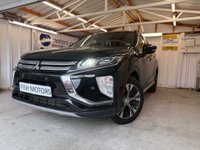 USED 2019 68 MITSUBISHI ECLIPSE CROSS 1.5T GPF 4 SUV 5dr Petrol CVT 4WD Euro 6 (s/s) (163 ps)+2 KEYS+HISTORY+MEDIA+BLUETOOTH+NAVIGATION+PRIVACY+ALLOYS+CLIAMTE+CRUISE 2 KEYS+FSH+PANORAMIC SUNROOF+FULL LEATHER HEATED SEATS+ALLOYS+HEADS UP DISPLAY+NAV+FOLDING MIRRORS+KEYLESS ENTRY+KEYLESS START+REVERSE CAM+BLUETOOTH+USB+AUX+DAB+AIRCON+PARK SENSORS+CRUISE+HPI CLEAR