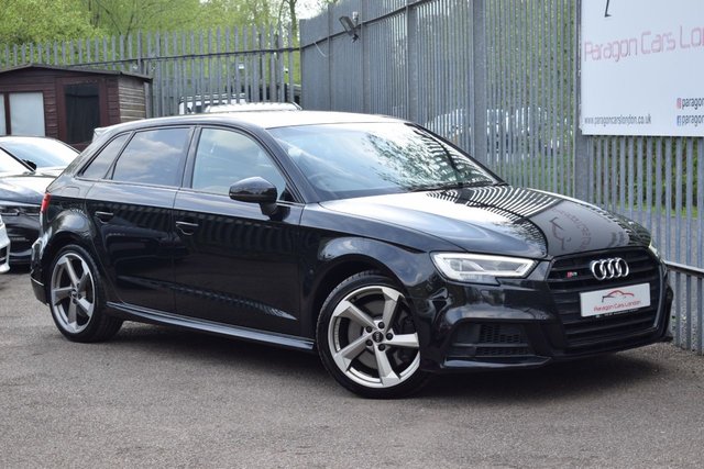 2018 18 Audi S3 2.0 TFSI Black Edition Sportback 5dr Petrol S Tronic quattro Euro 6 (s/s) (310 ps)