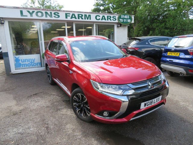 2018 18 Mitsubishi Outlander 2.0h 12kWh 4h SUV 5dr Petrol Plug-in Hybrid CVT 4WD Euro 6 (s/s) (200 ps) Automatic Four Wheel Drive