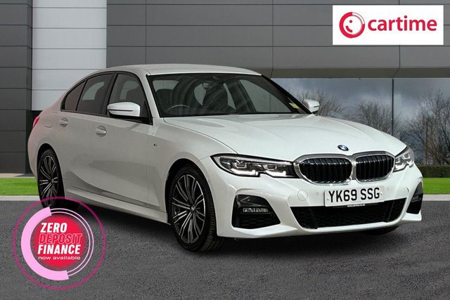 View our BMW 3 Series 2.0 320d M Sport Saloon 4dr Diesel Auto Euro 6 (s/s) (190 ps) 10in Satellite Navigation Display, 10in Digital Driver's Display, Reverse Camera / Parking Sensors, Apple CarPlay, Heated Leather Interior