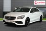 USED 2018 68 MERCEDES-BENZ CLA 1.6 CLA200 AMG Line Night Edition Coupe 4dr Petrol 7G-DCT Euro 6 (s/s) (156 ps) 7in Sat Nav Screen, Reverse Camera, Heated Half-Leather Seats, Auto LED Lights, Bluetooth / USB / CD 7in Sat Nav Screen, Reverse Camera, Heated Half-Leather Seats, Auto LED Lights, Bluetooth / USB / CD