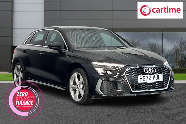2023 Audi A3 1.5 TFSI 35 S line Sportback 5dr Petrol Manual Euro 6 (s/s) (150 ps) Touchscreen, Apple CarPlay / Android Auto, Bluetooth, DAB - Digital Radio, Rear Parking Sensors 2023 photo