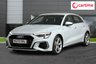 USED 2022 72 AUDI A3 1.5 TFSI 35 S line Sportback 5dr Petrol Manual Euro 6 (s/s) (150 ps) Touchscreen, Apple CarPlay / Android Auto, Bluetooth, DAB - Digital Radio, Rear Parking Sensors Touchscreen, Apple CarPlay / Android Auto, Bluetooth, DAB - Digital Radio, Rear Parking Sensors