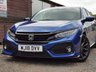 USED 2018 18 HONDA CIVIC 1.5 VTEC Turbo Sport Plus Hatchback 5dr Petrol Manual Euro 6 (s/s) (182 ps) 7x HONDA SERVICES!