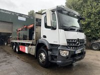 USED 2014 64 MERCEDES-BENZ AROCS 2014 Mercedes Arocs 2535 6x2 Crane Vehicle 