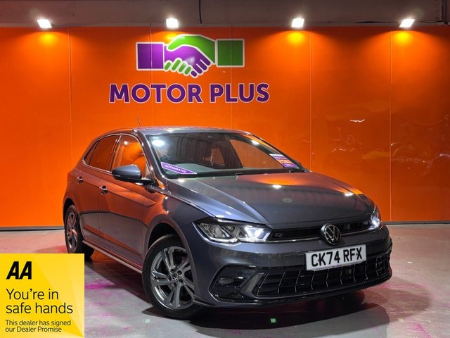 2024 VOLKSWAGEN POLO 1.0 TSI R-Line Hatchback 5dr Petrol DSG Euro 6 (s/s) (115 ps) One Owner. F/R Sensors. SatNav
