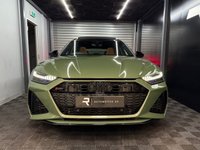 USED 2021 21 AUDI RS6 AVANT 4.0 TFSI V8 Vorsprung Estate 5dr Petrol Tiptronic quattro Euro 6 (s/s) (600 ps) District Green over Cognac