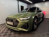 USED 2021 21 AUDI RS6 AVANT 4.0 TFSI V8 Vorsprung Estate 5dr Petrol Tiptronic quattro Euro 6 (s/s) (600 ps) District Green over Cognac