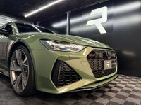 USED 2021 21 AUDI RS6 AVANT 4.0 TFSI V8 Vorsprung Estate 5dr Petrol Tiptronic quattro Euro 6 (s/s) (600 ps) District Green over Cognac