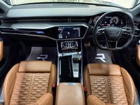 USED 2021 21 AUDI RS6 AVANT 4.0 TFSI V8 Vorsprung Estate 5dr Petrol Tiptronic quattro Euro 6 (s/s) (600 ps) District Green over Cognac