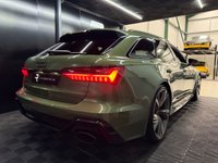 USED 2021 21 AUDI RS6 AVANT 4.0 TFSI V8 Vorsprung Estate 5dr Petrol Tiptronic quattro Euro 6 (s/s) (600 ps) District Green over Cognac