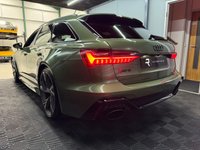 USED 2021 21 AUDI RS6 AVANT 4.0 TFSI V8 Vorsprung Estate 5dr Petrol Tiptronic quattro Euro 6 (s/s) (600 ps) District Green over Cognac