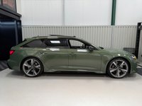 USED 2021 21 AUDI RS6 AVANT 4.0 TFSI V8 Vorsprung Estate 5dr Petrol Tiptronic quattro Euro 6 (s/s) (600 ps) District Green over Cognac