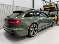 USED 2021 21 AUDI RS6 AVANT 4.0 TFSI V8 Vorsprung Estate 5dr Petrol Tiptronic quattro Euro 6 (s/s) (600 ps) District Green over Cognac