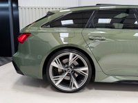 USED 2021 21 AUDI RS6 AVANT 4.0 TFSI V8 Vorsprung Estate 5dr Petrol Tiptronic quattro Euro 6 (s/s) (600 ps) District Green over Cognac