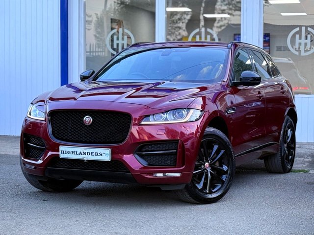 2017 17 Jaguar F-Pace 2.0 D180 R-SPORT BLACK PACK SAT NAV CAMERA SUV 5DR DIESEL AUTO AWD EURO 6 (S/S) (180 PS)