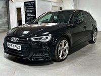 USED 2017 67 AUDI S3 2.0 TFSI Black Edition Sportback 5dr Petrol S Tronic quattro Euro 6 (s/s) (310 ps) 