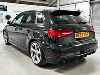 USED 2017 67 AUDI S3 2.0 TFSI Black Edition Sportback 5dr Petrol S Tronic quattro Euro 6 (s/s) (310 ps) 