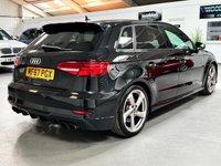 USED 2017 67 AUDI S3 2.0 TFSI Black Edition Sportback 5dr Petrol S Tronic quattro Euro 6 (s/s) (310 ps) 