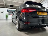 USED 2017 67 AUDI S3 2.0 TFSI Black Edition Sportback 5dr Petrol S Tronic quattro Euro 6 (s/s) (310 ps) 