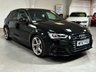 USED 2017 67 AUDI S3 2.0 TFSI Black Edition Sportback 5dr Petrol S Tronic quattro Euro 6 (s/s) (310 ps) 