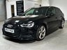 USED 2017 67 AUDI S3 2.0 TFSI Black Edition Sportback 5dr Petrol S Tronic quattro Euro 6 (s/s) (310 ps) 