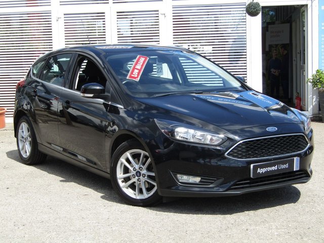 2015 15 Ford Focus 1.0T EcoBoost Zetec Hatchback 5dr Petrol Manual Euro 6 (s/s) (100 ps)