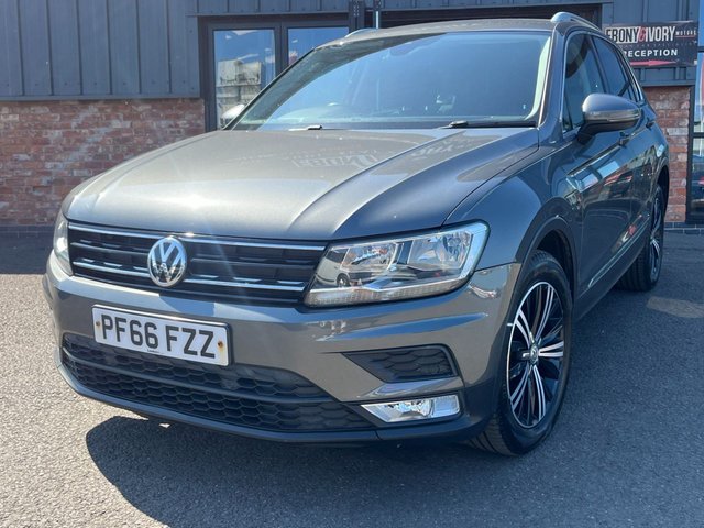 2016 66 Volkswagen Tiguan 2.0 TDI BlueMotion Tech SE Navigation SUV 5dr Diesel Manual 4Motion Euro 6 (s/s) (150 ps)