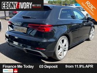 USED 2017 66 AUDI A3 2.0 TDI S line Hatchback 3dr Diesel S Tronic Auto 6Spd Euro 6 (s/s) (150 ps) AUDI SERVICE HISTORY, 2 KEYS, BOOK PACK, FRESH SERVICE + 1YR MOT WITHIN THE SALE