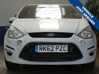 USED 2012 62 FORD S-MAX 2.0 TDCi Titanium MPV 5dr Diesel Manual Euro 5 (140 ps) 7 SEAT AIR CON CRUISE CONTROL PARKING SENSORS 2 OWNER SERVICE HISTORY WARRANTY