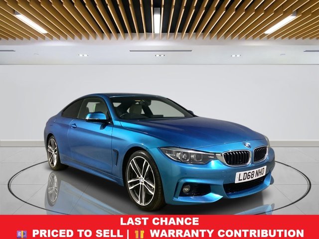 2022 68 BMW 4 SERIES 2.0 420i GPF M Sport Coupe 2dr Petrol Auto Euro 6 (s/s) (184 ps) | &pound;1960 Extras-RESERVE FOR &pound;99