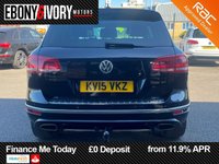 USED 2015 15 VOLKSWAGEN TOUAREG 3.0 TDI V6 BlueMotion Tech R-Line SUV 5dr Diesel Tiptronic 4WD Euro 6 (s/s) (262 ps) FULL SERVICE HISTORY 2 KEYS BOOK PACK SERVICED AS REQUIRED AND 1 YEAR MOT WITHIN THE SALE