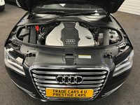 USED 2013 63 AUDI A8 3.0 TDI V6 Sport Executive Saloon 4dr Diesel Tiptronic quattro Euro 5 (s/s) (250 ps) UK DELIVERY FLAT FEE &pound;175 (SUBJECT TO DEAL) *OVER 100 IMAGES ON OUR WEBSITE*BESPOKE FINANCE ARRANGED*PART EXCHANGE WELCOME*ALL VEHICLES HPI CLEAR