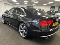 USED 2013 63 AUDI A8 3.0 TDI V6 Sport Executive Saloon 4dr Diesel Tiptronic quattro Euro 5 (s/s) (250 ps) UK DELIVERY FLAT FEE &pound;175 (SUBJECT TO DEAL) *OVER 100 IMAGES ON OUR WEBSITE*BESPOKE FINANCE ARRANGED*PART EXCHANGE WELCOME*ALL VEHICLES HPI CLEAR