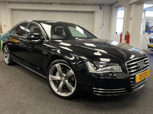 2013 63 Audi A8 3.0 TDI V6 Sport Executive Saloon 4dr Diesel Tiptronic quattro Euro 5 (s/s) (250 ps)