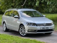 USED 2014 14 VOLKSWAGEN PASSAT 1.6 TDI BlueMotion Tech Executive Estate 5dr Diesel Manual Euro 5 (s/s) (105 ps) 