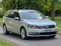 USED 2014 14 VOLKSWAGEN PASSAT 1.6 TDI BlueMotion Tech Executive Estate 5dr Diesel Manual Euro 5 (s/s) (105 ps) 
