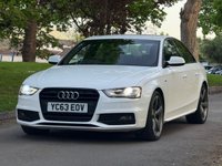 USED 2013 63 AUDI A4 2.0 TDI Black Edition Saloon 4dr Diesel Manual Euro 5 (s/s) (150 ps) 
