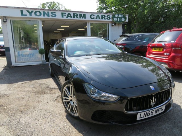 2015 65 Maserati Ghibli 3.0 V6 S Saloon 4dr Petrol ZF Automatic Euro 5 (410 ps) *£8,000+ EXTRAS*