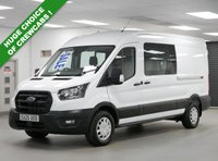 USED 2025 25 FORD TRANSIT 350 2.0 EBL 130 BHP L3 TREND CREWCAB 6 SEATER ( DELIVERY MILES ! ) DELIVERY MILES | 6 SEATER | AIR CON