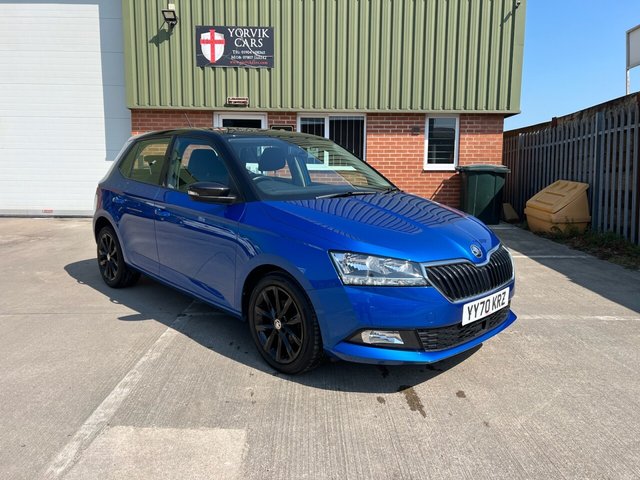 2021 70 Skoda Fabia 1.0 Colour Edition Hatchback 5dr Petrol Manual Euro 6 (s/s) (60 ps)